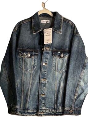 Zara Classic Blue Denim Jacket